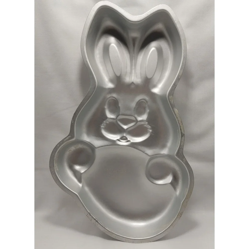 Vintage Wilton Easter Bunny Tin‎ Cake Pan 1979 #502-1913